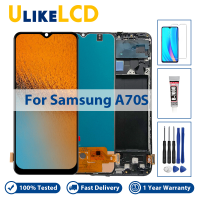 6.7 "AAA +++ ชุดหน้าจอสัมผัส LCD A70S Samsung Galaxy SM-A707F ประกอบ Digitizer SM-A707FN /Ds ทดแทน + เครื่องมือฟรี + กระจกเทมเปอร์