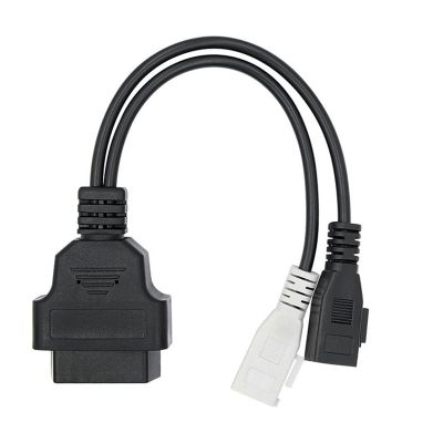 OBD II OBD2 Cable 2 x 2Pin to OBD2 16Pin Female Connector Cable Diagnostic Adapter for - Seat