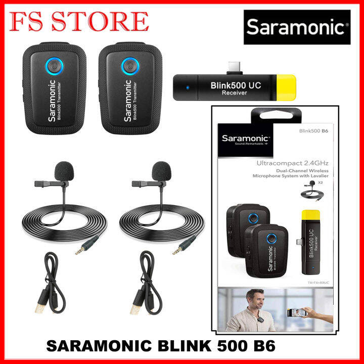 Saramonic Blink 500 B6 2 Person Digital Wireless Omni Lavalier