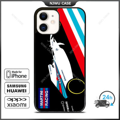 Martini Racing Team Phone Case for iPhone 14 Pro Max / iPhone 13 Pro Max / iPhone 12 Pro Max / XS Max / Samsung Galaxy Note 10 Plus / S22 Ultra / S21 Plus Anti-fall Protective Case Cover
