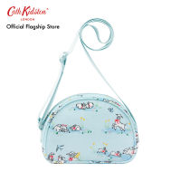 Cath Kidston Half Moon Cross Body Bag Spring Bunnies and Lambs  Blue กระเป๋า กระเป๋าสะพาย กระเป๋าสะพายข้าง กระเป๋าแคทคิดสตัน