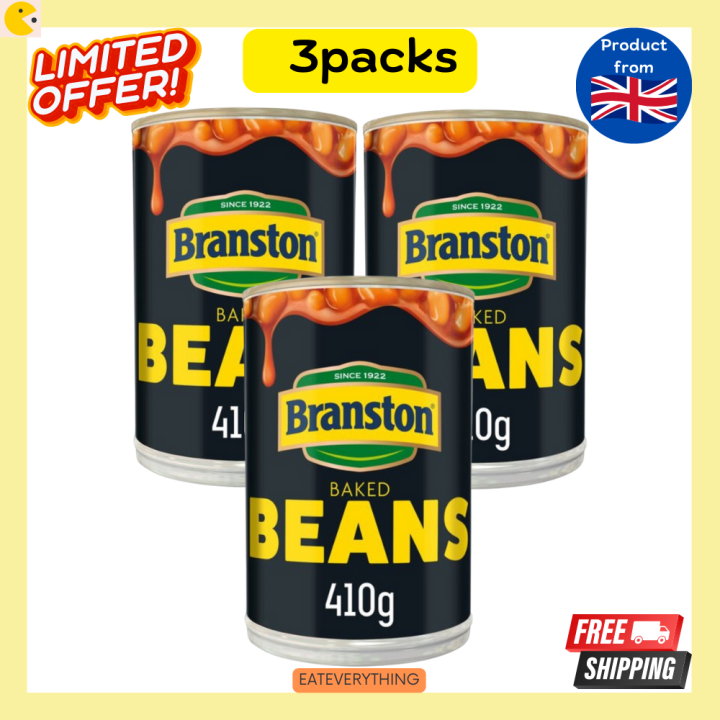 Branston Baked Beans in a rich and tasty tomato sauce 410g ถั่วแดงอบใน