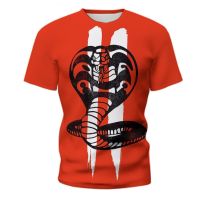 Cobra Kay popular sports shirt comfortable top fashion summer 3D T-shirt with the emphasis on men and women short sleeves