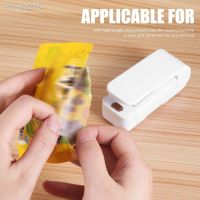 Portable Bag Heat Sealer Plastic Package Storage Clip Mini Sealing Machine Handy Sticker Seal for Food Snack Kitchen Gadgets