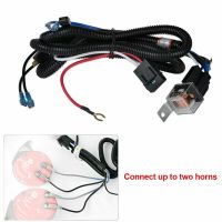 1 Set Horn Wiring Harness Relay Kit For Car Truck Grille Mount Blast Tone Horns Auto Replacement Parts