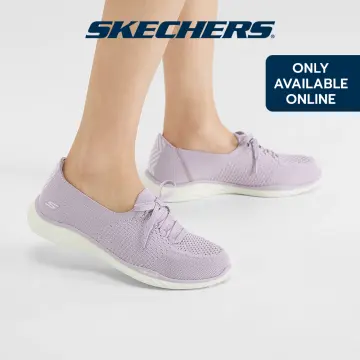 Skechers Women GOwalk 6 High Energy Shoes - 124619-BKHP Air-Cooled Goga Mat  Dual-Density, Hyper Pillar Technology, Machine Washable, Ortholite, Ultra  Go, Vegan Kasut Sneaker Perempuan