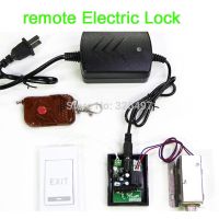 Mini Electric Lock Small Cabinet Lock Access control Lock for cabinet door with remote and power supply and exit button