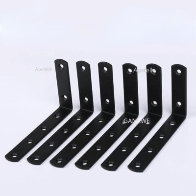 1PCS 90 Angle Joint Fastener Shelf with Screws Support for Furniture Cabinet Screens Wall Corner Brace Stainless Steel Brackets