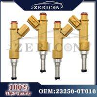 4ชิ้น23250-0T010ใหม่23250 0T02 0หัวฉีดน้ำมันหัวฉีดสำหรับ TOYOTA โคโรลล่าออริส Vios 2ZRFE ZRE15เบนซิน23250-37010 23209-39145