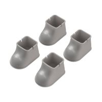 ✺∈❉ 4Pcs Silicone Non-Slip Wear-resistant Silent Prevent Scratch Anti-slip Chair Foot Pad Chair Leg Cover Floor Protector Table Foot