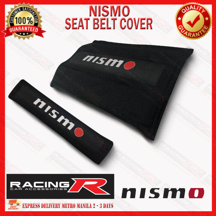 Nismo Seat Belt Pad Black ( Shoulder Pad / Shoulder Strap Car