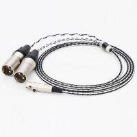 Hot Sale Black White 819AG Audio Cable MINI Female 5 Pins To 2 XLR Male Plug Cable