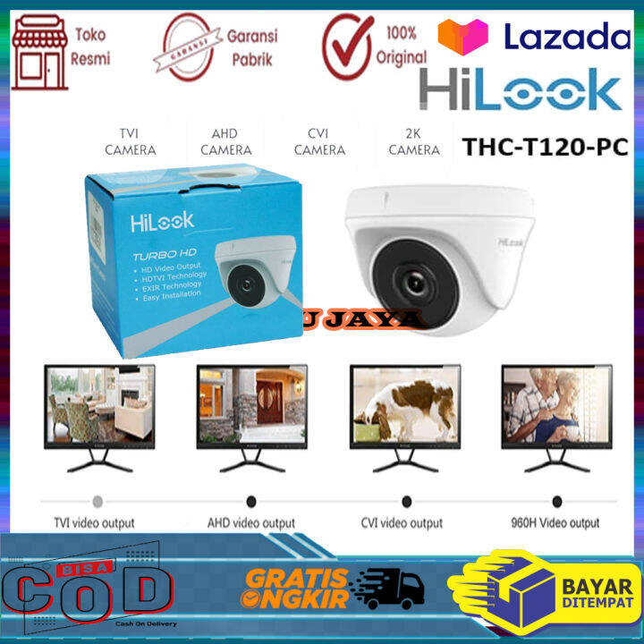 Telecamera Analogica HiLook Hikvision CCTV Camera THC T120 MS G 2mp HD 1080p AUDIO EXIR TVI/AHD Dome Camera 2.8MM GREY Drone Con Telecamera 4k - Foto 11