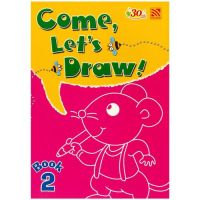 Kid Plus หนังสือเรียนระดับอนุบาล Come, Lets Draw! Book 2