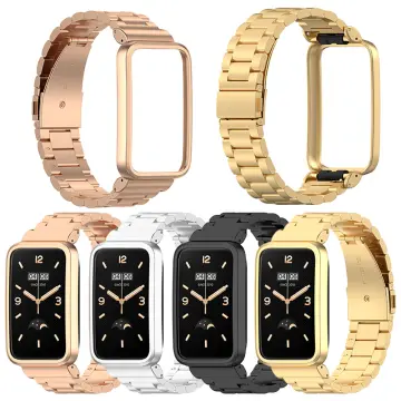 Apple Watch Band Cuff Rose Gold Stainless Steel Women Strap Bangle Bra –  jetechband