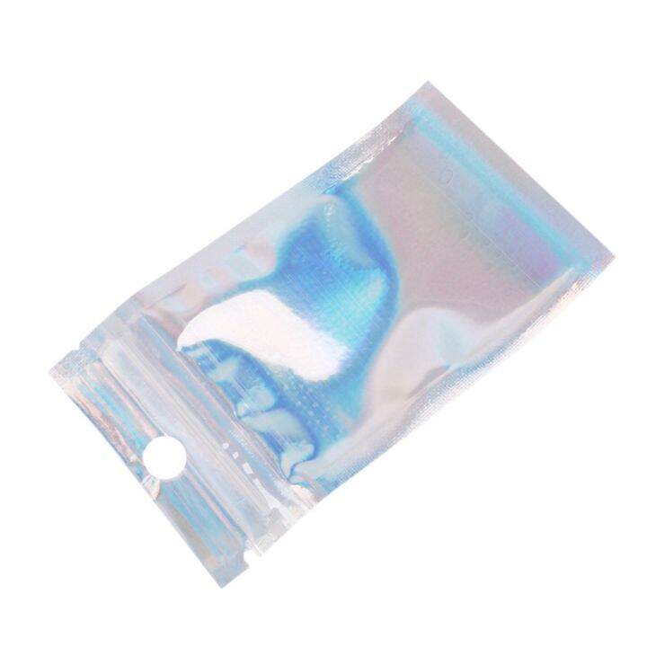 400-pcs-resealable-mylar-bags-smell-proof-pouch-2-3x3-9-inches-holographic-color-aluminum-foil-bags-for-food-storage