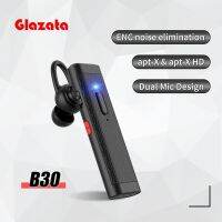 【DT】hot！ Glazata Earphones 5.1 Bluetooth Headphones Noise Cancelling Headset With Apt-X Mic Earbuds Earpiece Driving