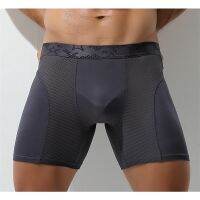 NSMKW MALL Mens Double-Layer Inner Lengthened Anti-Wear Modal Breathable Soft 256