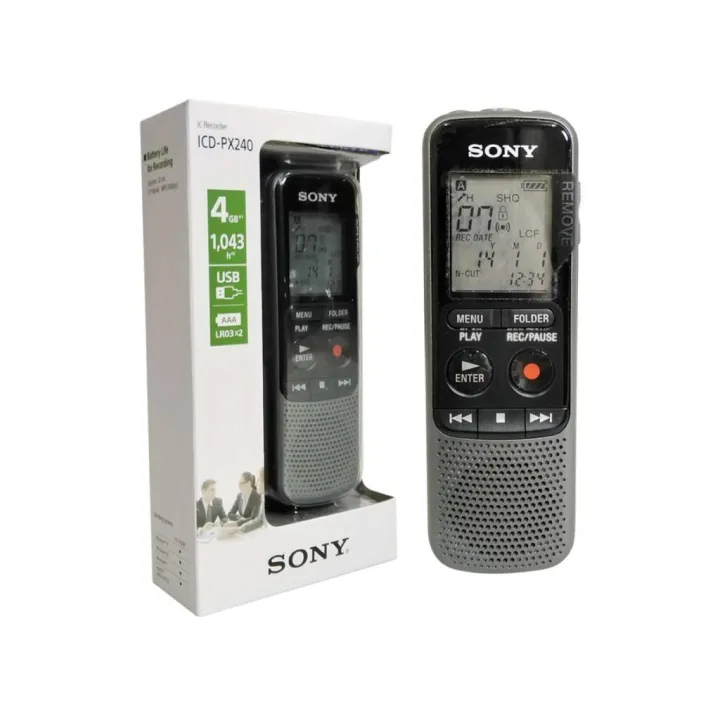 SONY ICDPX240 Digital Voice Recorder Lazada PH