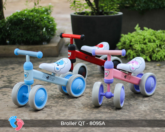 Xe đạp chòi chân trẻ em broller baby plaza qt-8095a - ảnh sản phẩm 1