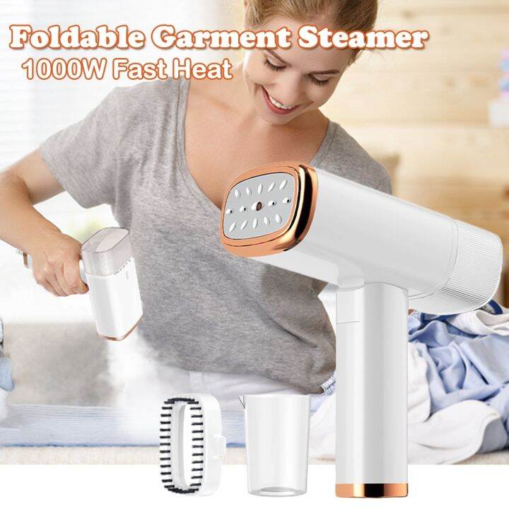 Handheld Garment Steamer Travel Foldable Steam Iron For Clothes 1000W