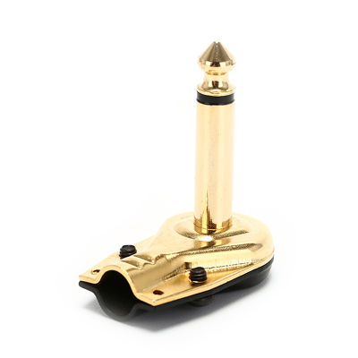 [Csndices] 6.35mm Guitar Effects Pedal CONNECTOR JACK ADAPTER ปลั๊กกีตาร์ไฟฟ้า