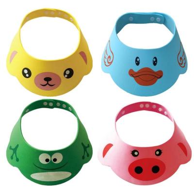 Baby Bath Head Protector Cute Adjustable Baby Head Washing Guard Eye Protection Hat Safety Visor Cap Hat for Toddler Children Infant pretty