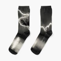 Ballet in the thunderstorm Socks Funny Socks For Men Anti-Slip Socks Socks Tights