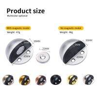 Magnetic Door Stoppers 3M Adhesive Door Holder Magnet Stainless Steel  for Home Hotel Snowboard Hanger wholesale Suction Bedroom Door Hardware Locks