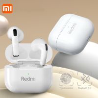 ?100% ผลิตภัณฑ์ดั้งเดิม + Gratis Ongkir?Xiaomi Redmi บัด4 Pro TWS ระบบตัดเสียงรบกวนแบบแอกทีฟบลูทูธหูฟังไมโครโฟน3ตัวหูฟังสำหรับเล่นเกมแบบไร้สายหูฟังออดิโอความละเอียดสูง