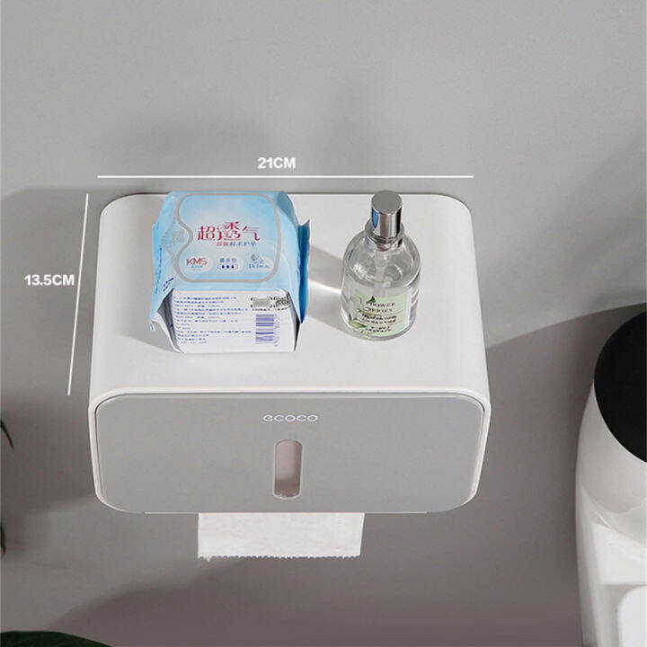 toilet-tissue-dispenser-wall-mounted-bathroom-phone-rack-punch-free-roll-paper-holder-waterproof-toilet-paper-case-home-supplies