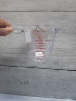 ถ้วยตวงพลาสติก 500 ml. (ใส) อุปกรณ์เบเกอรี่ ถ้วยตวงพลาสติกมีด้ามจับ809