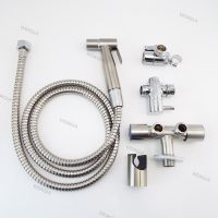 High Pressure Handheld Toilet Shower Head Wash Bidet Sprayer Faucet Stainless Tap Water Hose Bathroom WDAGTH