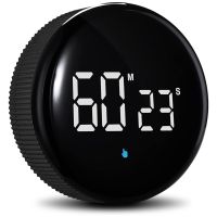 Rechargeable Kitchen Timers,Magnetic Productivity Timer with LED Display,Digital Classroom Visual Timer for Kids