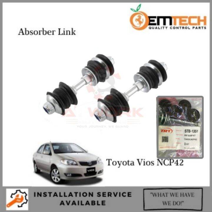 OEM TOYOTA VIOS NCP42 FRONT SILICONE SATAY SUSPENSION ABSORBER LINK