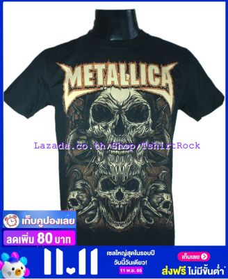 เสื้อวง METALLICA เมทัลลิกา ไซส์ยุโรป เสื้อยืดวงดนตรีร็อค เสื้อร็อค  MET1754 ถ่ายจากของจริง