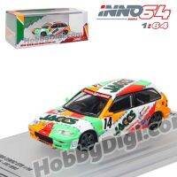 NNO64 164 Civic EF9 #14 Jacs JTC 1992 Diecast รุ่นรถคอลเลกชัน Limited Edition งานอดิเรกของเล่น