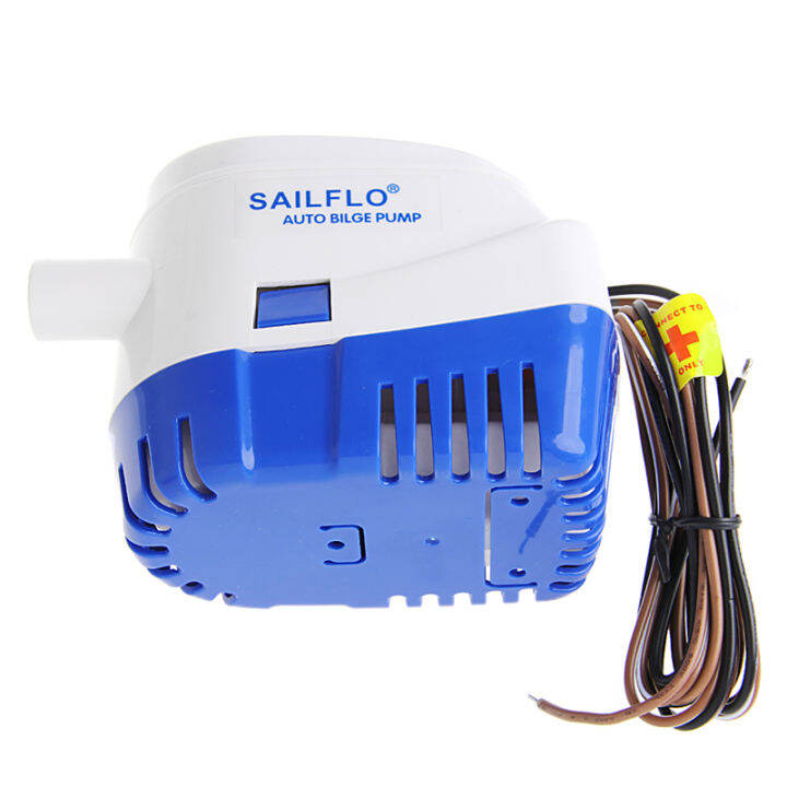 【Ready Stock】1100GPH 12V Boat Marine Automatic Submersible Bilge Auto