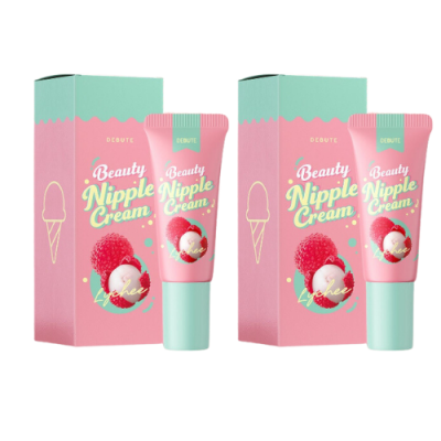 DeBute Beauty Nipple Cream ลิปแก้ปากดำ ปากอมชมพู หัวนมดำ ขนาด7 g. กลิ่นลิ้นจี่ 2 หลอด