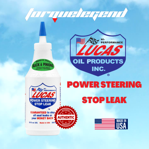 LUCAS Power Steering Stop Leak 355ml USA 100 Genuine Lazada