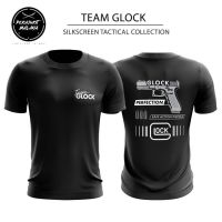 MICROFIBER TACTICAL T SHIRT BAJU TAKTIKAL READY STOCK TEAM GLOCK