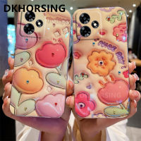 DKHORSING เคส3D ใหม่สำหรับ C53 Realme หรูหราประดับพลอยเทียมบลูเรย์เคสโทรศัพท์ภาพดอกไม้ Oppo Realmec53 2023กรอบด้านหลังซิลิโคนนิ่ม