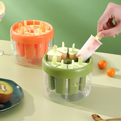 Summer Ice Cream Mold Self Made Ice Stick Mold for Children Ice Block Making Accessory Household Ice Bucket Easy Release Ice Box Ice Maker Ice Cream M