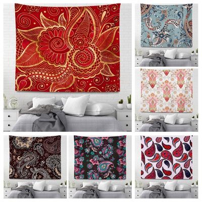 Home decoration Wall tapestry aesthetic room boho accessories wall hanging fabric autumn decor mandala vintage Bedroom Macrame