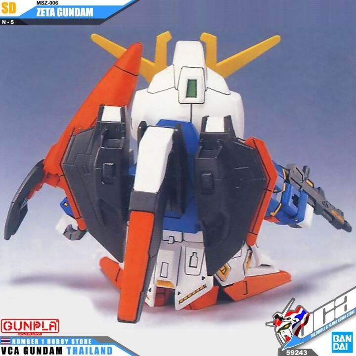 bandai-gunpla-super-deformed-sd-gundam-bb198-zeta-gundam-โมเดล-กันดั้ม-กันพลา-vca-gundam