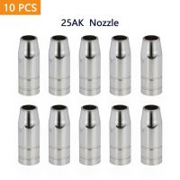 10PCS 15mm Binzel Style Gas Shield Conical Nozzle Shroud Fit 25AK MB25 MB 25 250A MIG Gun Welding Torch Part