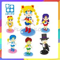 [ XXL ] Sailor Moon เซเลอร์มูน - ตัวต่อ นาโนบล็อก Nanoblock Size XXL [ 7125A 7126A 7127A 7128A 7129A 7130A ]