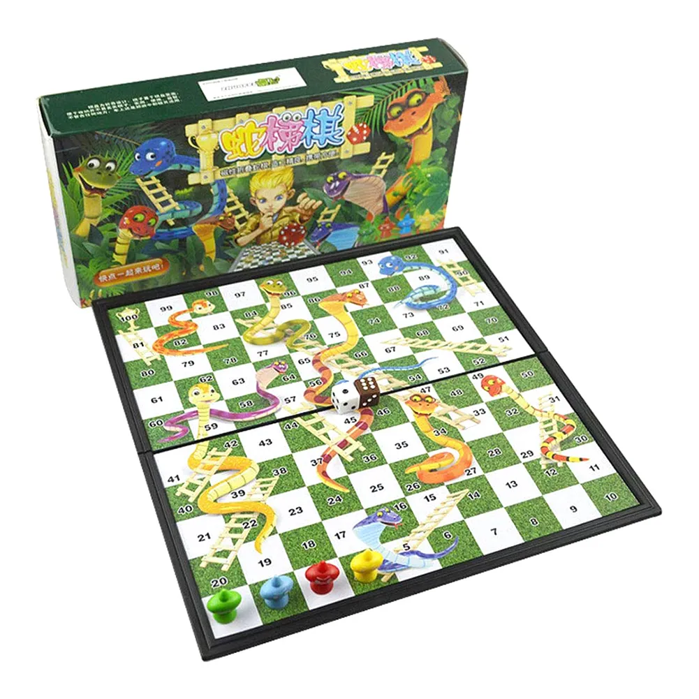 Foldable Magnetic Board Snake & Ladders Chess Game Interactive Desktop  Party Toy Interactive Party Games Christmas Board Games | Lazada