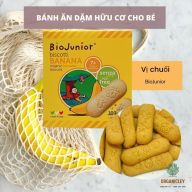 Bánh ăn dặm hữu cơ cho bé BioJunior Organic Vị Chuối - Organicley thumbnail