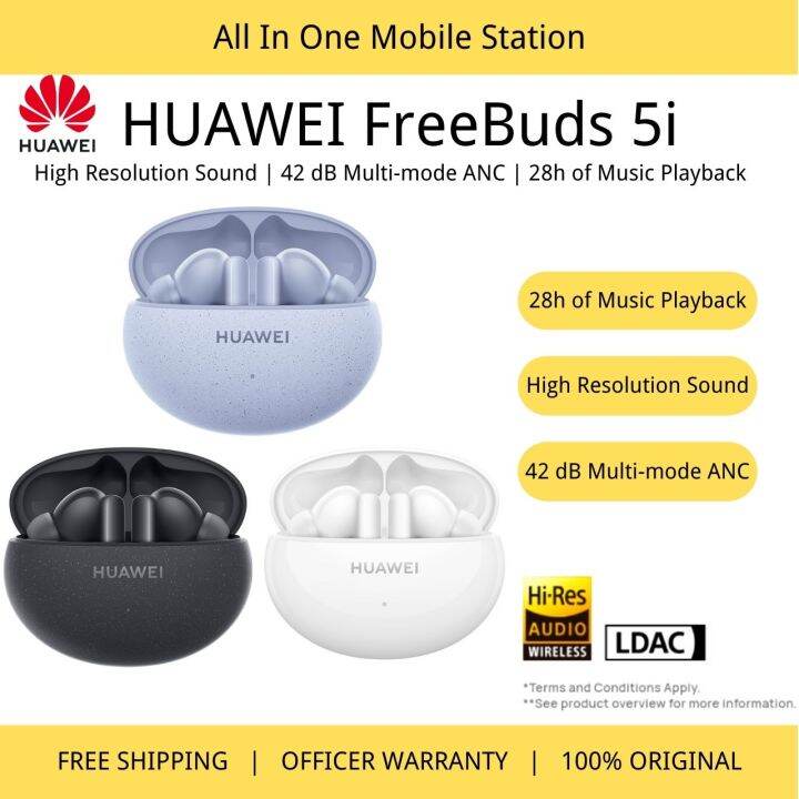 HUAWEI FreeBuds 5i {NEW} 100 Original Huawei Malaysia Warranty Lazada